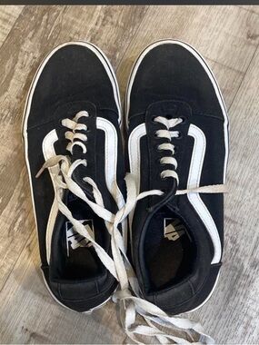 Vans Black and White Old Skool Sneakers